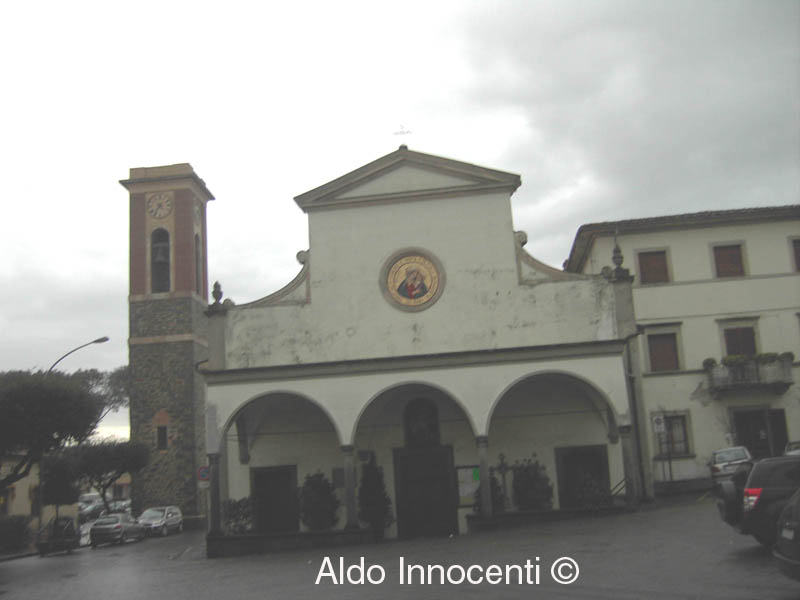 CHIESA DI PONTE BUGGIANESE: FACCIATA E CAMPANILE